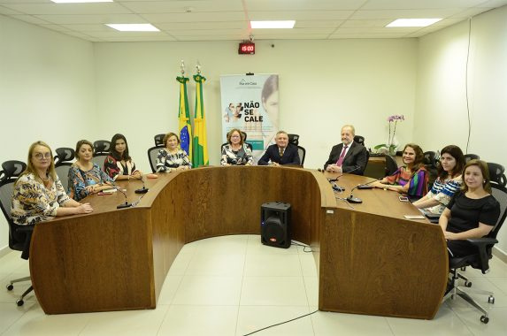 Reuniu00e3o de apresentau00e7u00e3o dos resultados da XII da Semana pela Paz em Casa: 258 sentenu00e7as proferidas. FOTO: TJAC