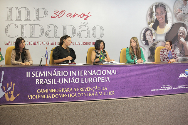 Você está visualizando atualmente Europa e Brasil compartilham experiências de proteção da mulher