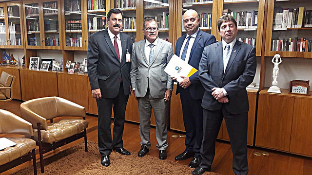 Você está visualizando atualmente Corregedor recebe presidentes de associações da magistratura