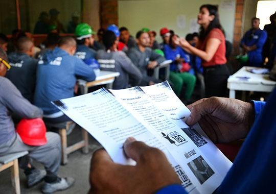 Você está visualizando atualmente Semana Justiça pela Paz em Casa: campanha envolve operários, no Pará