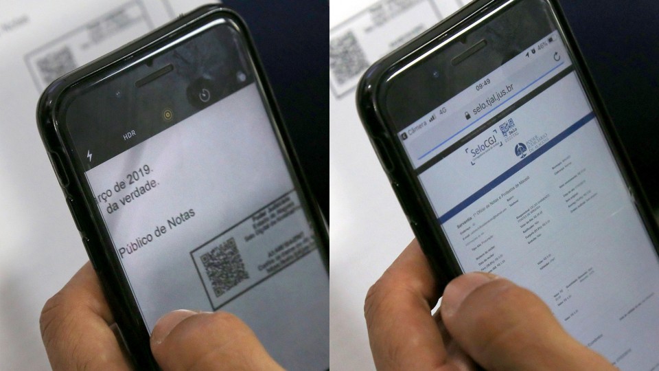 Você está visualizando atualmente Selo digital: 1º documento com QR Code é emitido em cartório de Maceió