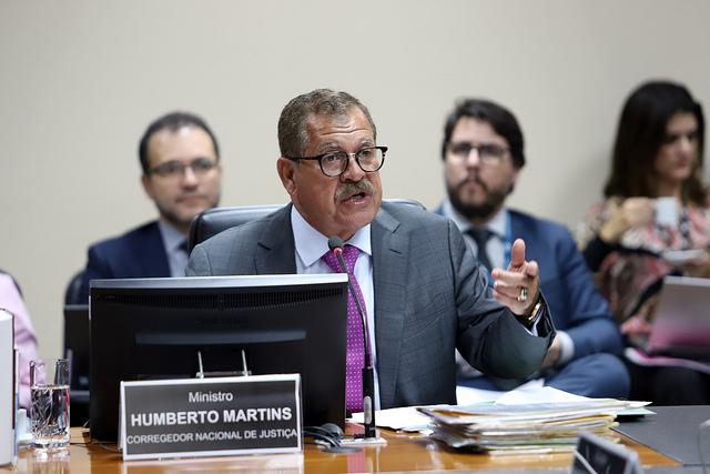 O ministro Humberto Martins deu prazo de 15 para que a magistrada ofereu00e7a defesa pru00e9via - FOTO: Luiz Silveira/Agu00eancia CNJ