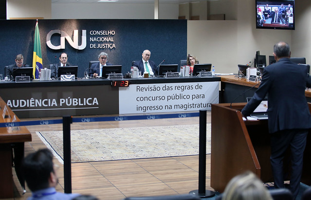 Audiu00eancia Pu00fablica Revisu00e3o das Regras Relativas ao Concurso da Magistratura. Foto: Gil Ferreira/Agu00eancia CNJ