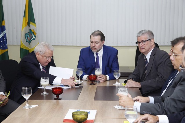 Visita do ministro Dias Toffoli ao Tribunal Regional Eleitoral do Cearu00e1 (TRE-CE)- Foto: Ascom TRE-CE
