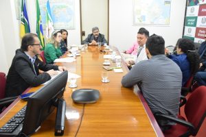 Foto de reunião no TJAP