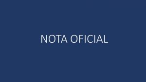 Read more about the article Nota Oficial sobre expediente presencial