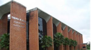 Foto da fachada da sede do Tribunal de Justiça do Tocantins (TJTO)