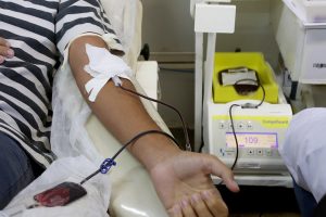 A doação de sangue abate 35 horas da pena das pessoas condenadas a prestar serviços comunitários - Foto: Dênio Simões/Agência Brasília