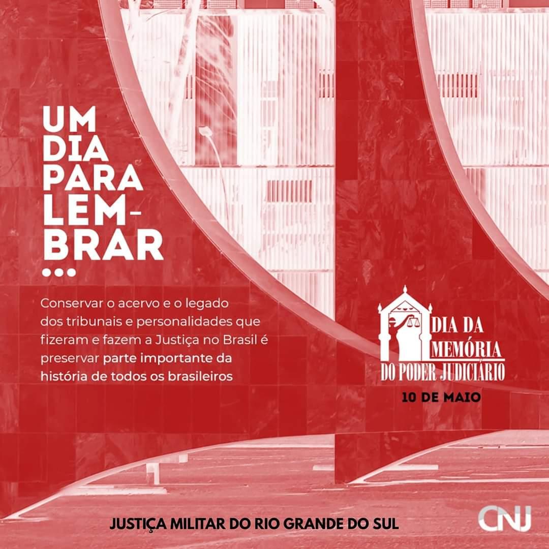 Você está visualizando atualmente Tribunal Militar do RS destaca importância do Dia da Memória do Poder Judiciário