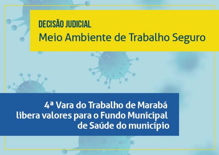 You are currently viewing Vara do Trabalho de Marabá libera valores para combate ao coronavírus no município