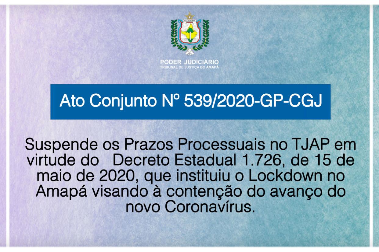 Você está visualizando atualmente Lockdown no Amapá suspende prazos processuais no Tribunal de Justiça do estado