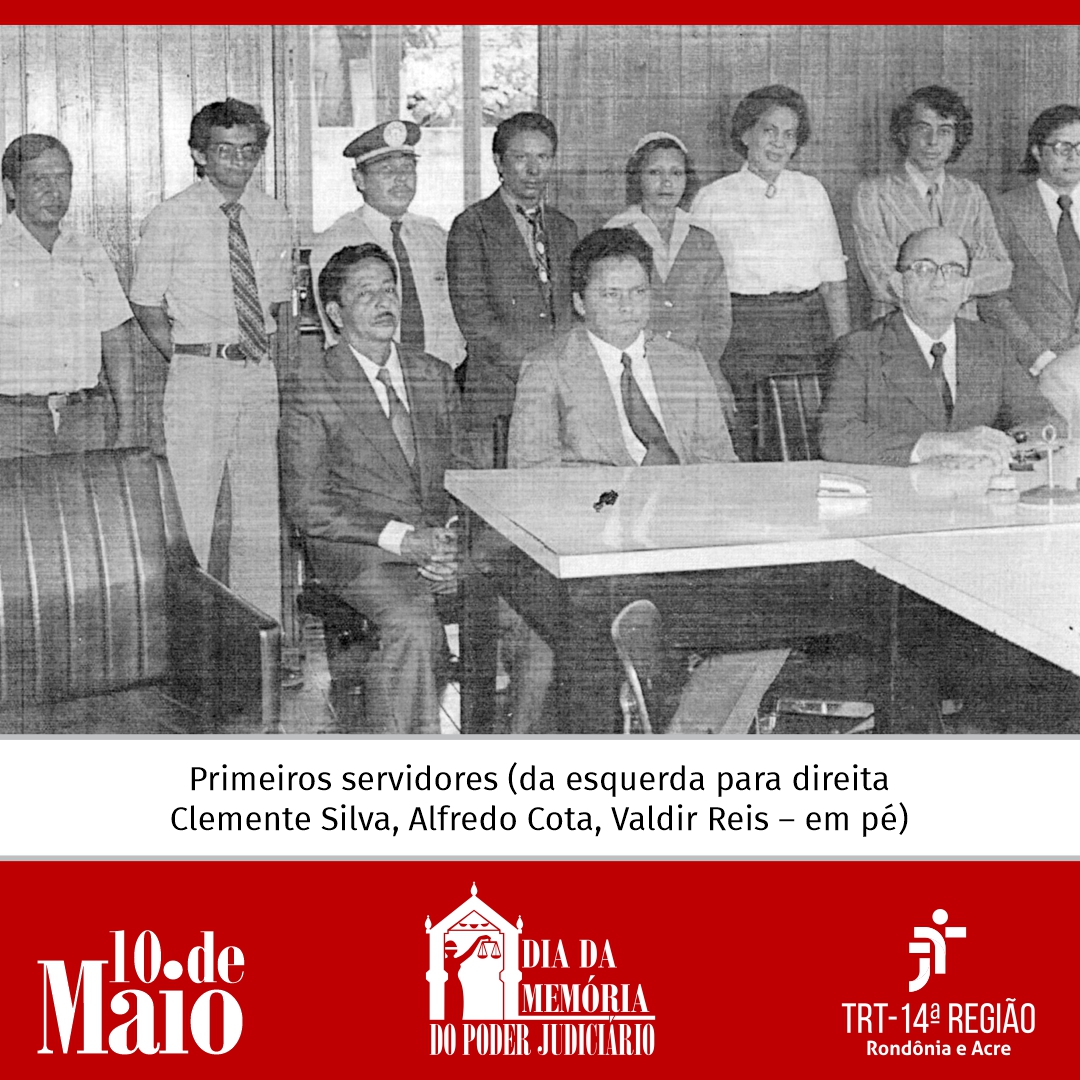 Você está visualizando atualmente Dia da Memória do Poder Judiciário é lembrado com registros fotográficos históricos
