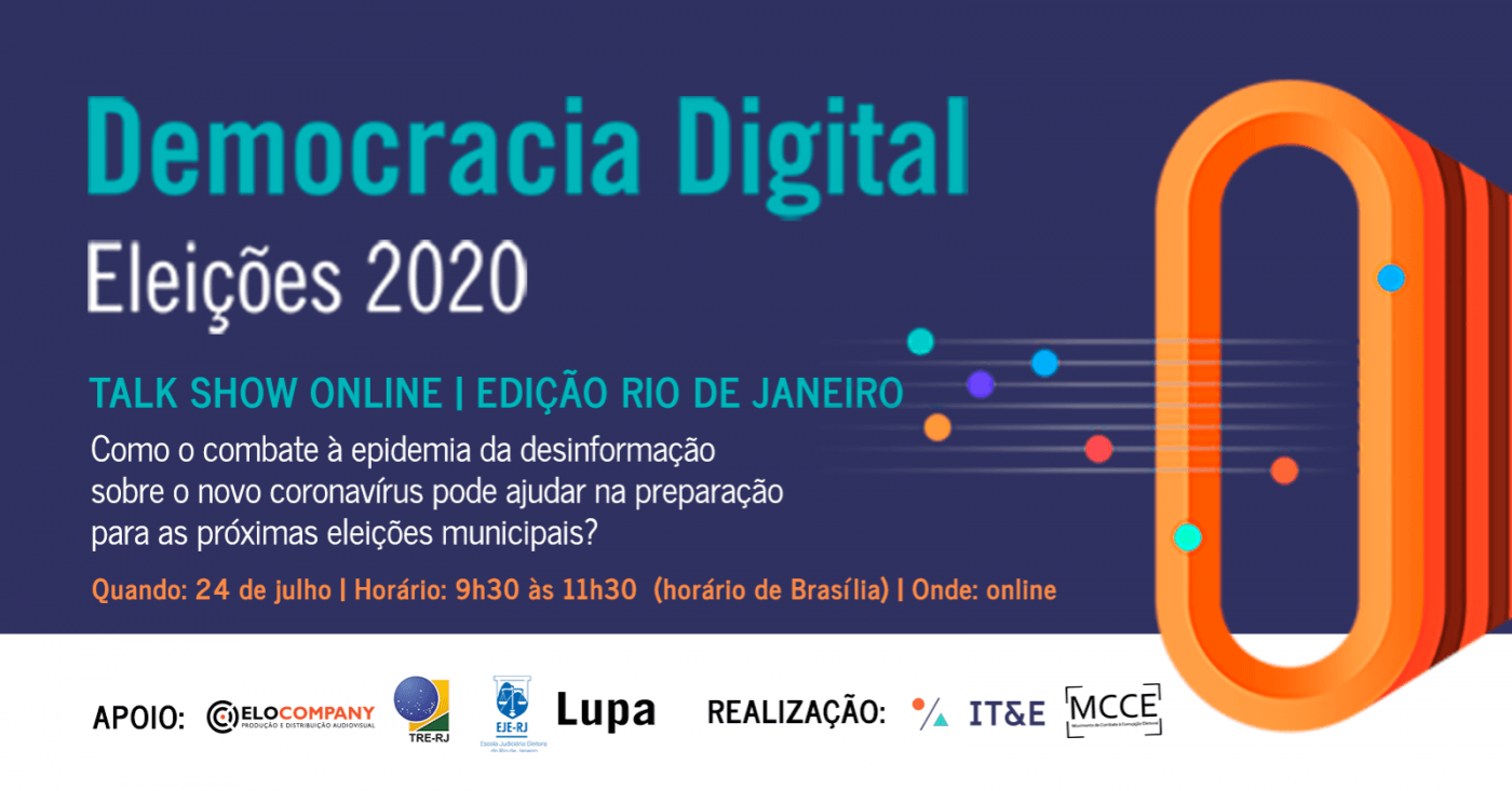 Você está visualizando atualmente Justiça eleitoral do Rio de Janeiro promove talk show sobre combate à desinformação