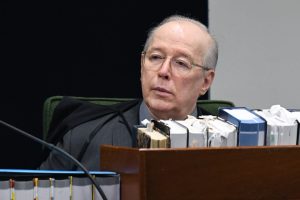 Ministro Celso de Mello durante sessão da Segunda Turma do STF, em 26 de novembro de 2019
