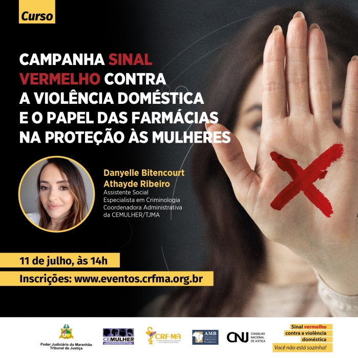 Você está visualizando atualmente Curso capacita atendentes de farmácias sobre Campanha Sinal Vermelho no Maranhão