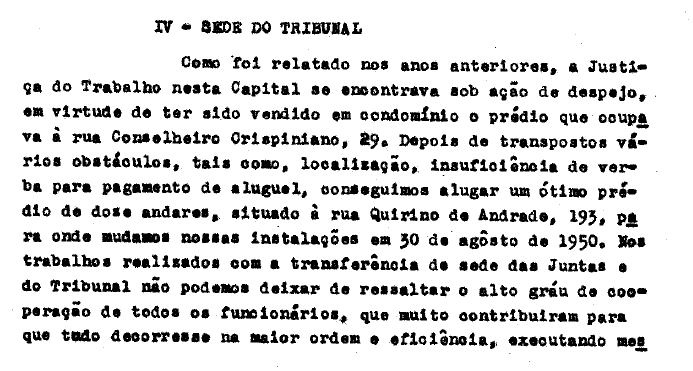 Você está visualizando atualmente Relatórios contam a história do Tribunal Regional do Trabalho da 2ª Região