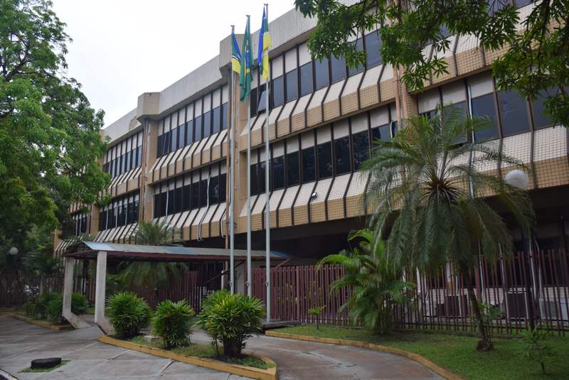 Foto da fachada da sede do Tribunal de Justiça do Amapá (TJAP)