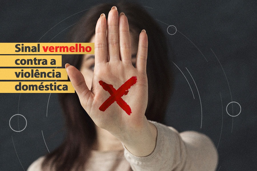 Você está visualizando atualmente Violência contra a mulher: Justiça Eleitoral do Piauí adere à campanha Sinal Vermelho