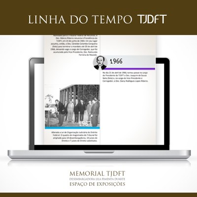 Você está visualizando atualmente Linha do tempo conta história do Tribunal de Justiça do DF de forma moderna e inclusiva