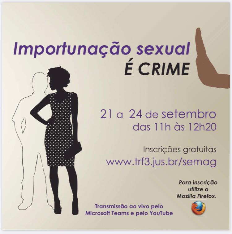 Você está visualizando atualmente Justiça Federal da 3ª Região lança plataforma sobre importunação sexual