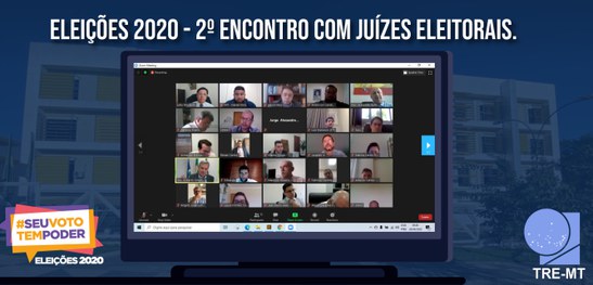 Você está visualizando atualmente Eleições 2020: Justiça avança planejamento junto a juízes eleitorais de Mato Grosso
