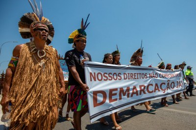 Você está visualizando atualmente Justiça Federal da 1ª Região suspende reintegração de posse contra aldeia Pataxó no sul da Bahia