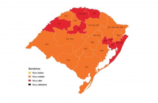 Você está visualizando atualmente Covid-19: Tribunal divulga nova classificação de comarcas e prazos no RS