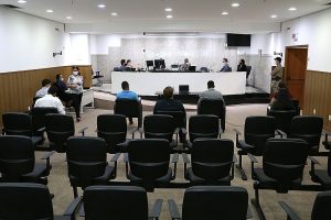 Foto de sessão do Tribunal do Juri em Goiás