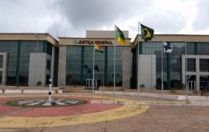 Foto da sede da Seção Judiciária do Amapá do Tribunal Regional Federal da 1ª Região (TRF1), em Macapá (AP)