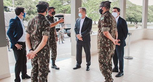 Você está visualizando atualmente Justiça Eleitoral e Exército debatem protocolo sanitário para aldeias indígenas de MT