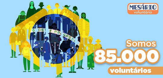 Você está visualizando atualmente Marca histórica: Eleições 2020 no Paraná já tem 85 mil mesários voluntários