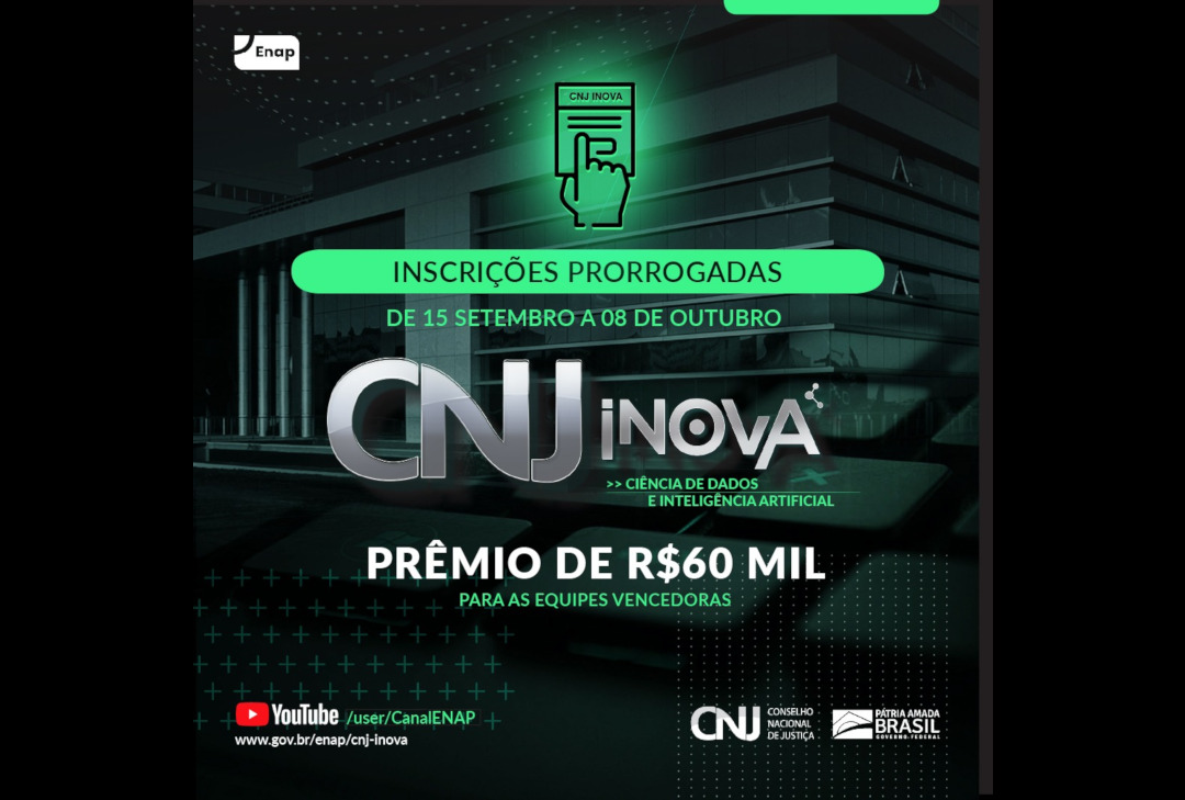 Você está visualizando atualmente Tecnologia: Começa hoje (9/10) a maratona CNJ Inova