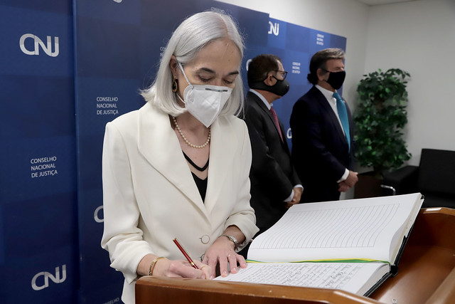 Posse da Corregedora Nacional de Justiça, Maria Thereza de Assis Moura. FOTO: Luiz Silveira/Agência CNJ