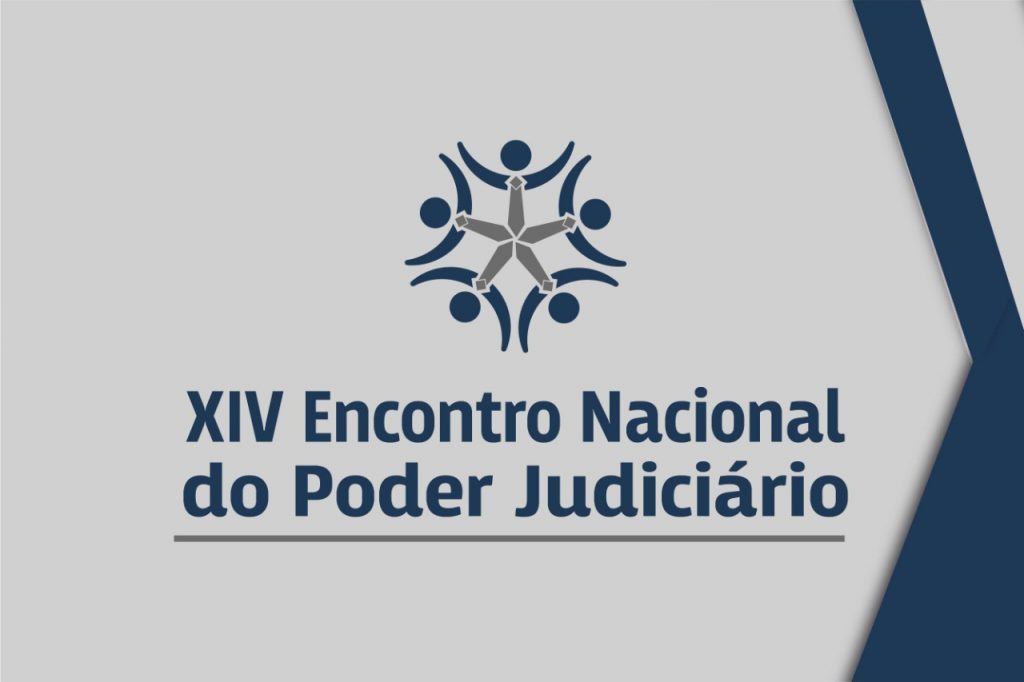 Banner de divulgação do XIV Encontro Nacional do Poder Judiciário