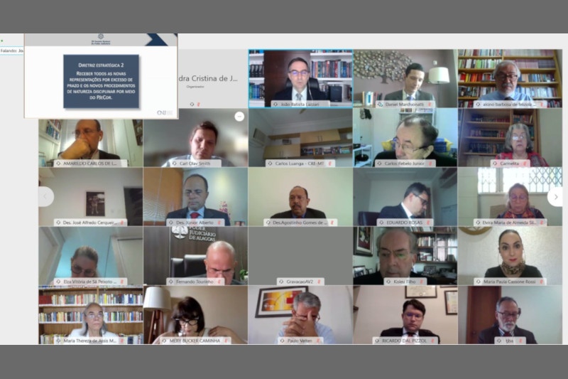 Você está visualizando atualmente Corregedoria Nacional de Justiça apresenta metas e diretrizes para 2021