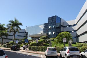 Foto da fachada da sede do Tribunal de Justiça do Espírito Santo (TJES)