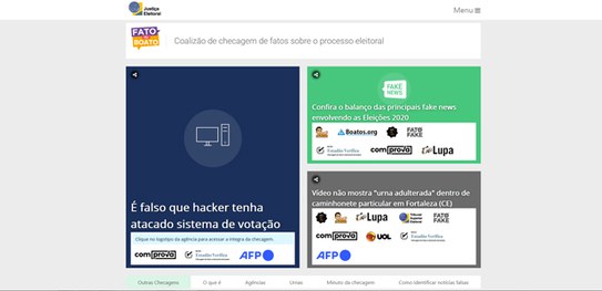 Você está visualizando atualmente Rede de checagem desmentiu 69 notícias falsas relacionadas ao processo eleitoral