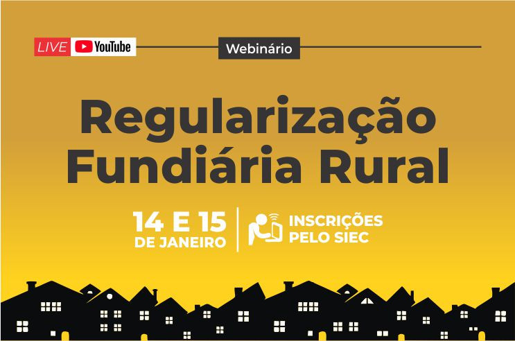 Você está visualizando atualmente Webinário debate e capacita sobre regularização fundiária rural