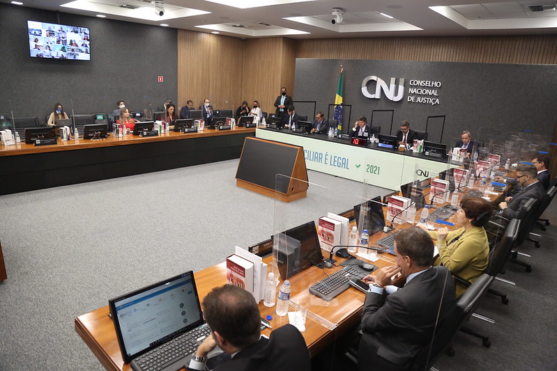 Foto geral da 324ª Sessão Ordinária, em 9 de fevereiro de 2021.