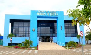 Foto da fachada da sede do Tribunal de Justiça de Roraima (TJRR), em Boa Vista (RR)