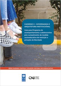 CADERNO II - GOVERNANÇA E ARQUITETURA INSTITUCIONAL Guia para Programa de acompanhamento a adolescentes pós-cumprimento de medida socioeducativa de restrição e privação de liberdad