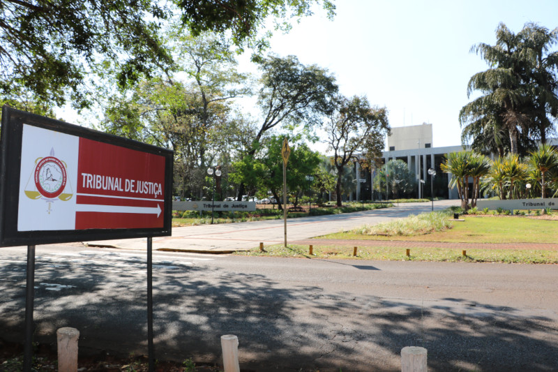 Foto da fachada da sede do Tribunal de Justiça do Mato Grosso do Sul (TJMS), em Campo Grande (MS)