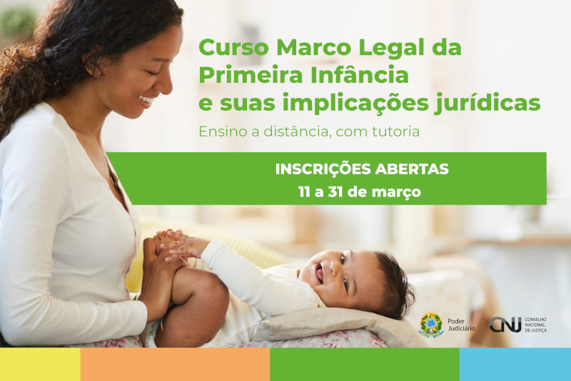 Você está visualizando atualmente Abertas novas vagas para curso sobre Marco Legal da Primeira Infância