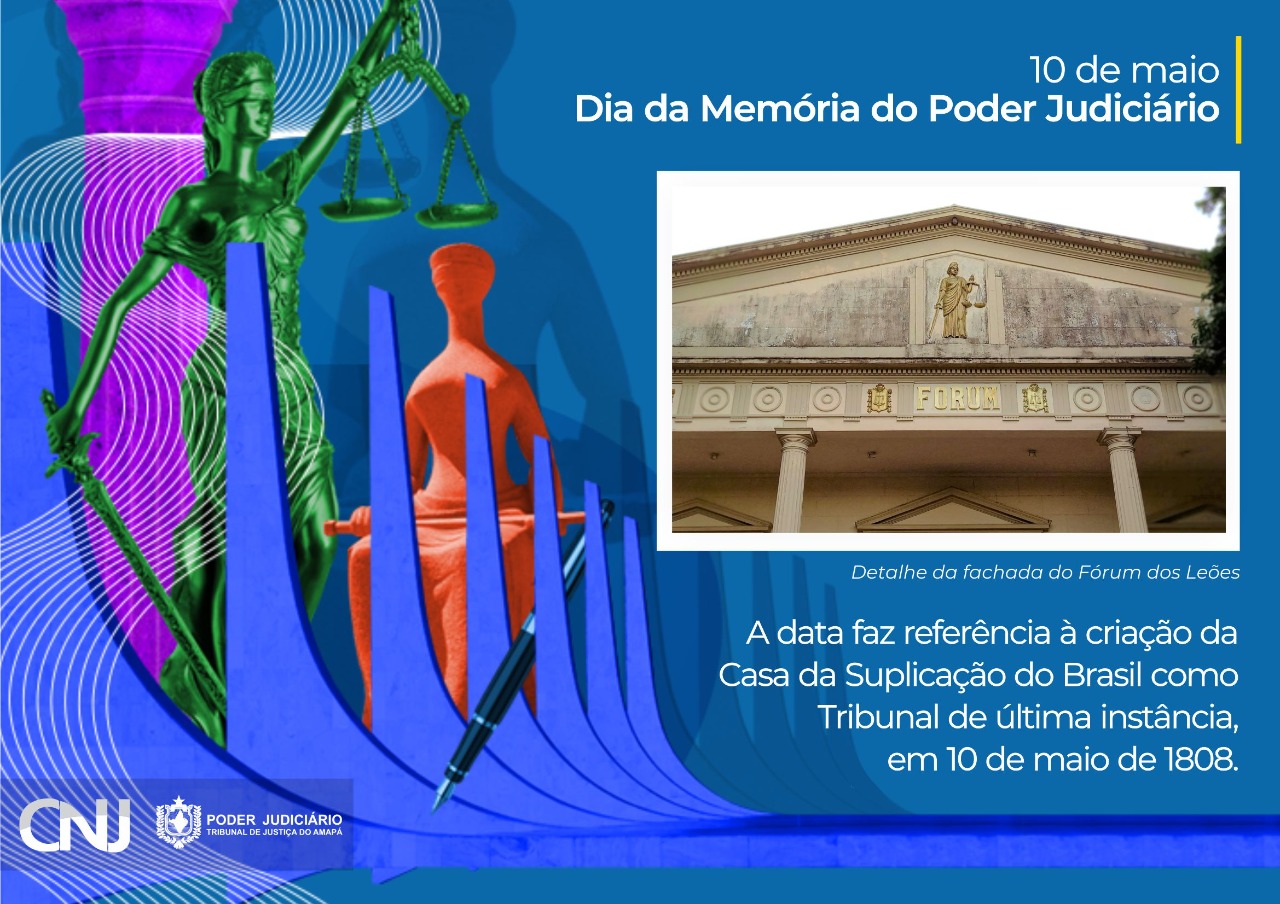 Você está visualizando atualmente Tribunal do Amapá celebra o Dia Nacional da Memória do Poder Judiciário