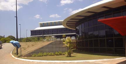 Foto da fachada da sede do Tribunal Regional Eleitoral da Bahia (TRE-BA), em Salvador.