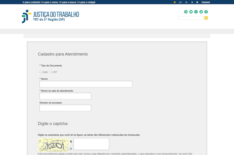 Você está visualizando atualmente 2ª região: Balcão Virtual reforça atendimento remoto no Tribunal do Trabalho