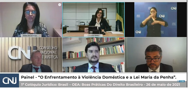 Você está visualizando atualmente Atuação do Judiciário no combate à violência doméstica é apresentada no Colóquio Brasil-OEA