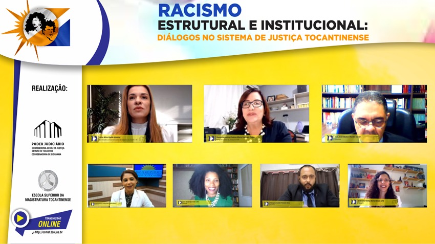 Você está visualizando atualmente Justiça de Tocantins promove debate sobre racismo estrutural