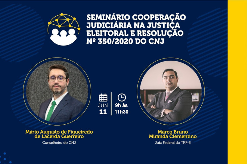 Você está visualizando atualmente Seminário debate cooperação judiciária na Justiça Eleitoral