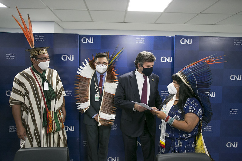 Você está visualizando atualmente Lideranças indígenas apresentam temas para debate em observatórios do CNJ